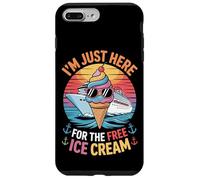 Cruise Ship I'm Just Here For The Free Ice Cream Squad Case for iPhone 7 Plus/8 Plus