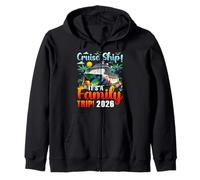 Cruise Ship It's A Family Trip 2026 Group Matching Vacation Zip Hoodie