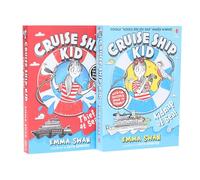 Cruise Ship Kid Series by Emma Swan Illustrated 2 Books Collection Set (Cruise Ship Kid: Thief At Sea! & Cruise Ship Kid: Kidnap at Sea!)