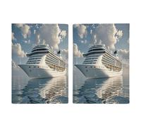 Cruise Ship Passport Holder Personalized Passport Wallet for Women Men Travel Document Organizer Holder