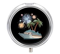 Cruise Ship Pill Case Travel Medicine Organizer Box