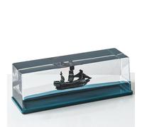 Cruise Ship Toy,Acrylic Unsinkable Cruise Ship Model Fluid Desk Decoration | Fluid Drift Bottle Floating Acrylic Model Room Decor Birthday for Men Women