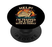 Cruise Ship Vacation Family Help! I'm Trapped On A Ship With PopSockets Adhesive PopGrip