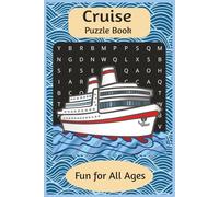 Cruise Ship Word Search Puzzle Book: Word Searches with Easy to Read Print about Cruise Ships, Sailing, Boats and More | for Adults, Seniors, and ... Gift for Vacations, Holidays, and Free times