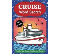 Cruise Ship Word Search Puzzle Book: Word Searches with Easy to Read Print about Cruising, the Caribbean, the Bahamas, Beaches and More | 6x9 inches, ... Gifts for Vacations, Holidays and Free Time