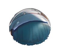 Cruise Ships Shower Caps for Women Reusable Waterproof Shower Bonnet Large Elastic Bath Caps Double Layers Bathing Hair Caps Designed for all Hair Lengths with PEVA Lining