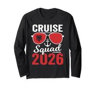 Cruise Squad 2026 Albania Spring Break Long Sleeve T-Shirt