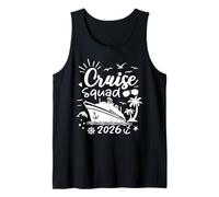 Cruise Squad 2026 Family Group Summer Vacation Matching Tank Top