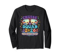 Cruise Squad 2026 Family Vacation Cruise Ship Sunset Long Sleeve T-Shirt