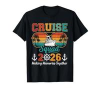 Cruise Squad 2026 Family Vacation Cruise Ship Sunset T-Shirt
