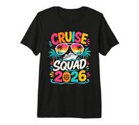 Cruise Squad 2026 Tropical Family Vacation Matching Style Premium T-Shirt