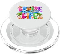 Cruise Vacation Ship Travel Holiday Cruising on the Ocean PopSockets PopGrip for MagSafe