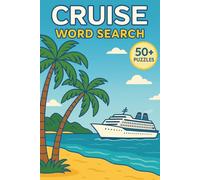 Cruise Word Search Book: Cruise and Caribbean Word Searches with Large Print | Over 50 Fun Puzzles in a Handy 6x9 Size | 110 Pages of Brain-Boosting ... for Travel, Holidays, and Relaxing Free Time