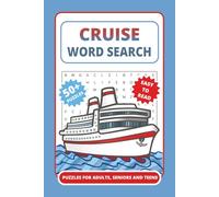 Cruise Word Search Puzzle Book: 50+ Themed Puzzles About Cruises, Sailing, and Ocean Adventures | Fun Gift for Vacations, Holidays, and Relaxation at Sea