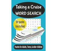 Cruise Word Search Puzzle Book: Word searches with Easy to Read Print about Cruises, Vacation, and more | 6x9 inches, 110 pages | 50+ Puzzles…Gift for Vacations, Holidays, and Free Time