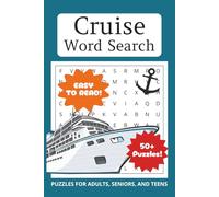 Cruise Word Search Puzzle Book: Word Searches with Easy to Read Print about Cruises, Vacations, Oceans and more | 6x9 inches, 110 pages | 50+ Puzzles … Gift for Vacations, Holidays and Free Times