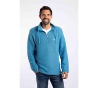 Cruiser 1/4 Zip Macaroni Sweatshirt Weird Fish Bright Blue M