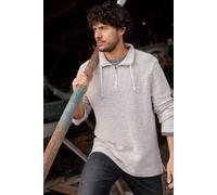 Cruiser 1/4 Zip Macaroni Sweatshirt Weird Fish Ecru S