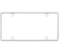 Cruiser Accessories 21330 Slim Rim License Plate Frame, Chrome