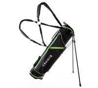 Cruiser Golf CR-Lite 7" Stand Bag | Lightweight, Slim Standbag with Padded Double Shoulder Straps | 4-Way Divider | 3 Pockets, Grab Handle, Rain Hood