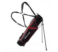 Cruiser Golf CR-Lite 7" Stand Bag | Lightweight, Slim Standbag with Padded Double Shoulder Straps | 4-Way Divider | 3 Pockets, Grab Handle, Rain Hood