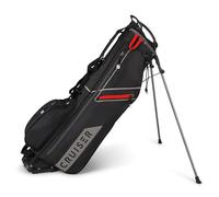 Cruiser Golf CR-Lite 8" Stand Bag | Lightweight, Slim Standbag with Padded Double Shoulder Straps | Only 1.5kg | 4-Way Divider | 5 Pockets including Drinks Pouch, 3-Way Grab Handle, Rain Hood