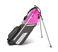 Cruiser Golf CR-Lite 8" Stand Bag | Lightweight, Slim Standbag with Padded Double Shoulder Straps | Only 1.5kg | 4-Way Divider | 5 Pockets including Drinks Pouch, 3-Way Grab Handle, Rain Hood