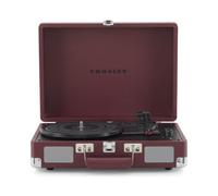 Cruiser Plus Deluxe Portable Turntable (Burgundy)- Now With Bluetooth Out