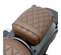 Cruiser Replacement Seats for Rebel CMX CM 1100 CMX1100 CM1100 2021 2022 2023 Front Driver Cushion Saddle Pad Rear Passenger Seat Covers, Rebel1100 Soft Leather Seat Cushions (Rear-Brown)