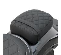 Cruiser Replacement Seats for Rebel CMX CM 1100 CMX1100 CM1100 2021 2022 2023 Front Driver Cushion Saddle Pad Rear Passenger Seat Covers, Rebel1100 Soft Leather Seat Cushions (Rear-Black)