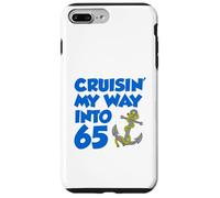 Cruisin' My Way Into 65 Anchor 65th Birthday Cruise Case for iPhone 7 Plus/8 Plus
