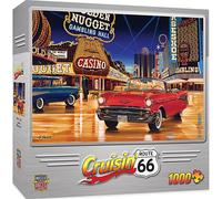MasterPieces Cruisin' Route 66 1000 Puzzles Collection - Gamblin Man 1000 Piece Jigsaw Puzzle
