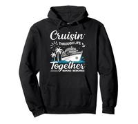 Cruisin' Through Life Together Couples and Family Cruise Pullover Hoodie