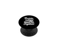 Cruisin Through Life Together Couples Cruise PopSockets Adhesive PopGrip