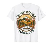 Cruisin Together Alaska 2026 Cruise Ship Family Vacation T-Shirt