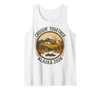 Cruisin Together Alaska 2026 Cruise Ship Family Vacation Tank Top