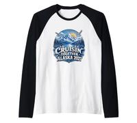 Cruisin' Together Alaska 2027 Matching Cruise Raglan Baseball Tee
