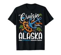 Cruisin Together Alaska Cruise Vacation Ship Anchor T-Shirt