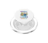 Cruisin Together Aruba 2026 Ship Dolphin Vacation PopSockets PopGrip for MagSafe