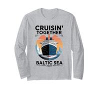 Cruisin Together Baltic Sea Funny Couples Cruise 2026 Long Sleeve T-Shirt