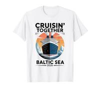 Cruisin Together Baltic Sea Funny Couples Cruise 2026 T-Shirt