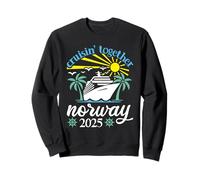 Cruisin Together Norway Funny Couples Cruise 2025 Sweatshirt