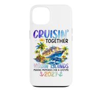 Cruisin Together Virgin Islands 2027 Ship Dolphin Vacation Case for iPhone 13