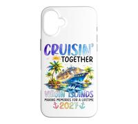 Cruisin Together Virgin Islands 2027 Ship Dolphin Vacation Case for iPhone 16 Plus