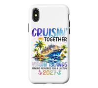 Cruisin Together Virgin Islands 2027 Ship Dolphin Vacation Case for iPhone X/XS