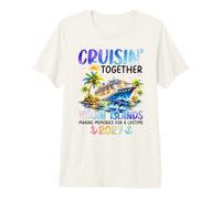 Cruisin Together Virgin Islands 2027 Ship Dolphin Vacation Premium T-Shirt