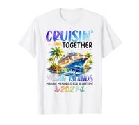 Cruisin Together Virgin Islands 2027 Ship Dolphin Vacation T-Shirt