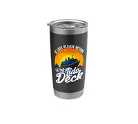 Cruising Design for Cruise Ship Lover - Return to Deck Stainless Steel Insulated Tumbler