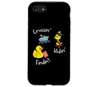 Cruising Hiding Finding Rubber Ducks Passport Scavang Hunt Case for iPhone SE (2020) / 7/8