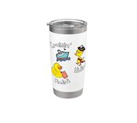 Cruising Hiding Finding Rubber Ducks Passport Scavang Hunt Stainless Steel Insulated Tumbler